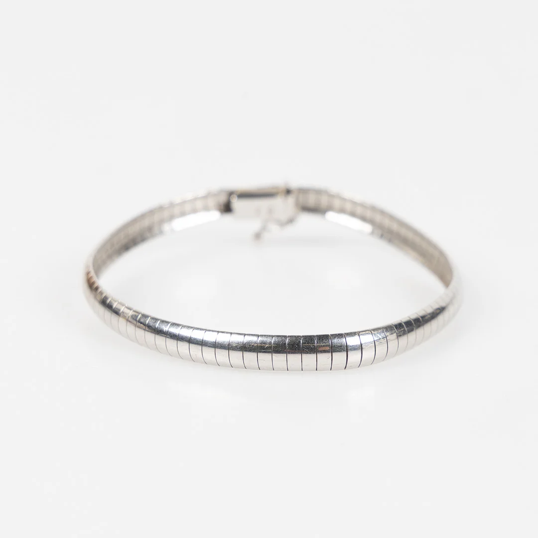 ARMBAND, 14K vitguld, 1900-talets andra hälft. — Bracelets — Stockholms Auktionsverk Helsingborg