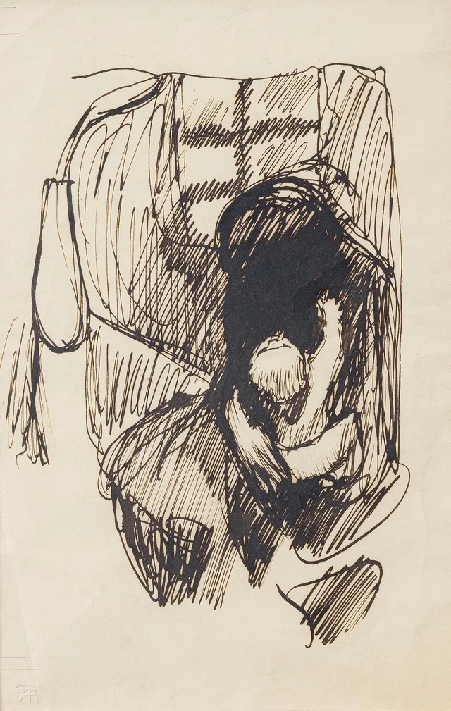 Axel Törneman, Figurkomposition.