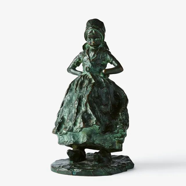 RUTH MILLES. “La Petite Boudeuse”.