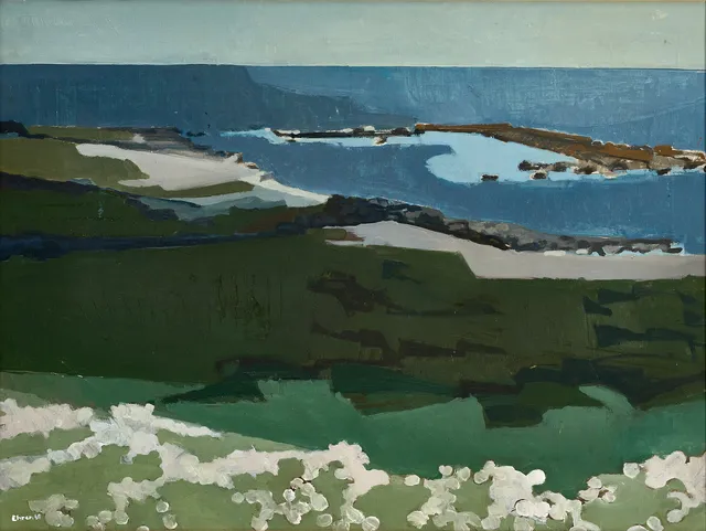 SVEN-OLOF EHRÉN, (1927-2004), Kustbild, signerad och daterad 60, olja på duk.