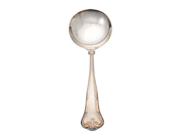 SLEV, silver, Markströms, Uppsala år 1987, längd 21 cm, vikt 71.2 g.