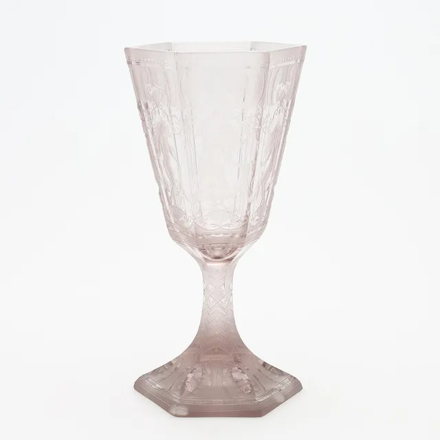 SIMON GATE. POKAL, SEX GRACER, ORREFORS 1924.