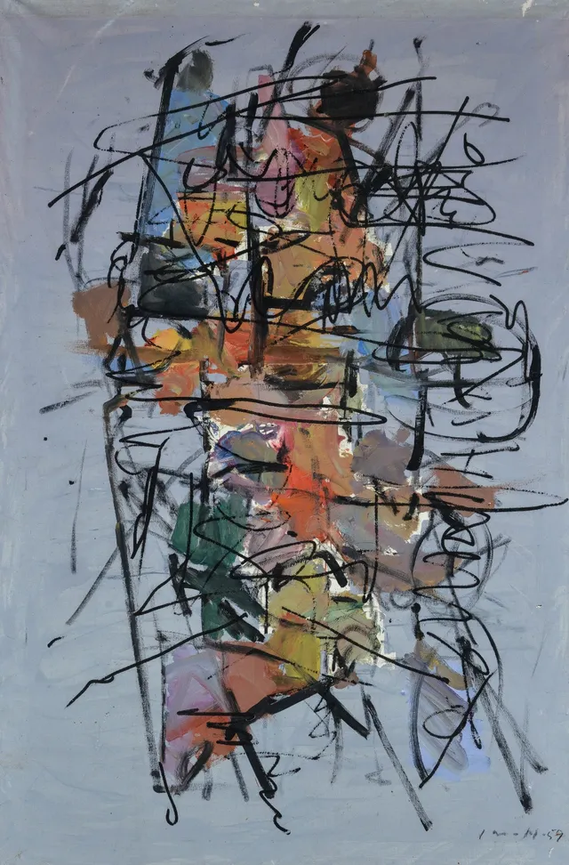 Ubekendt kunstner. Komposition