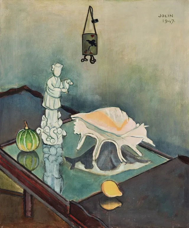 EINAR JOLIN. Stilleben.