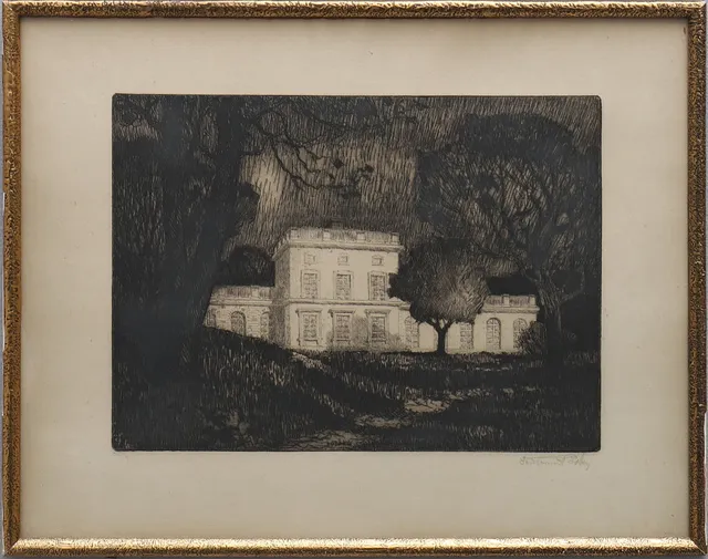 FERDINAND BOBERG. ARKITEKTONISK STUDIE.