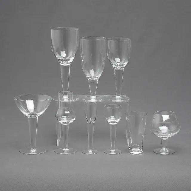 LISELOTTE HENRIKSEN. glasservis, 49 delar, "Select", Boda Nova.
