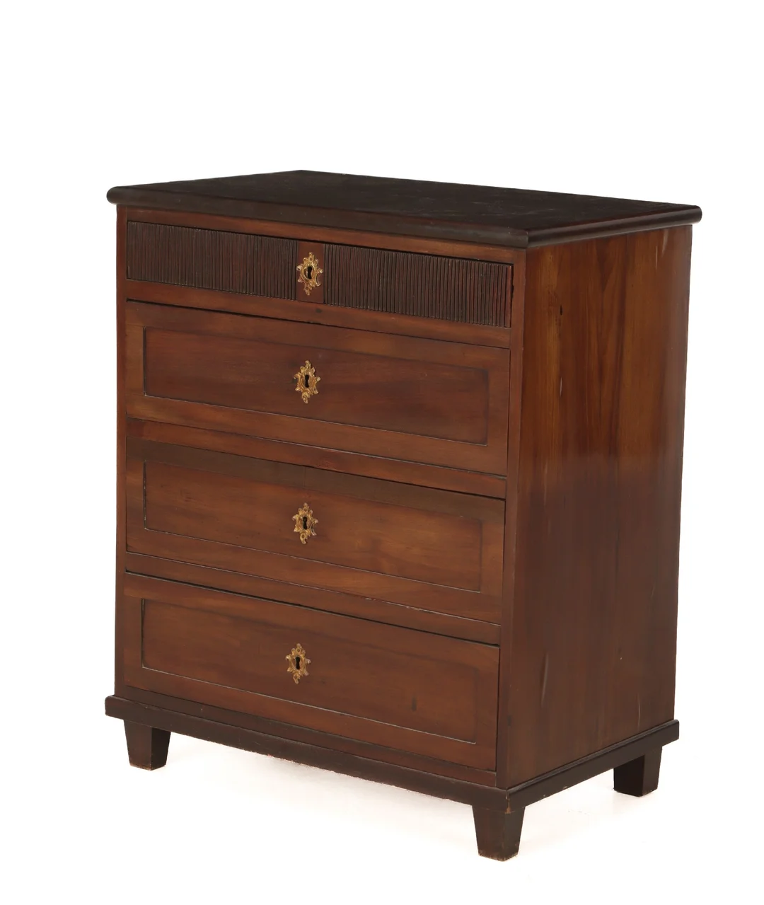 Louis XVI style chest of drawers in mahogany — Furniture/Cabinets, chests of drawers — Lauritz