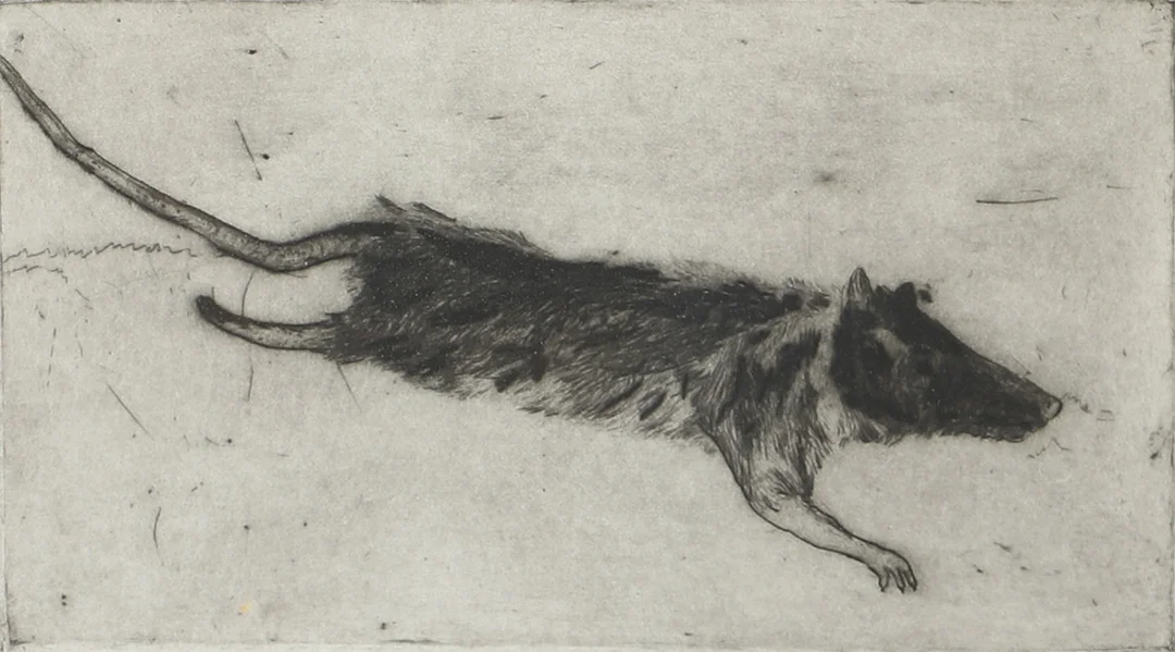 HANS WIGERT. Figurkomposition, etsning, signerad. — Engravings & Prints — Helsingborgs Auktionskammare