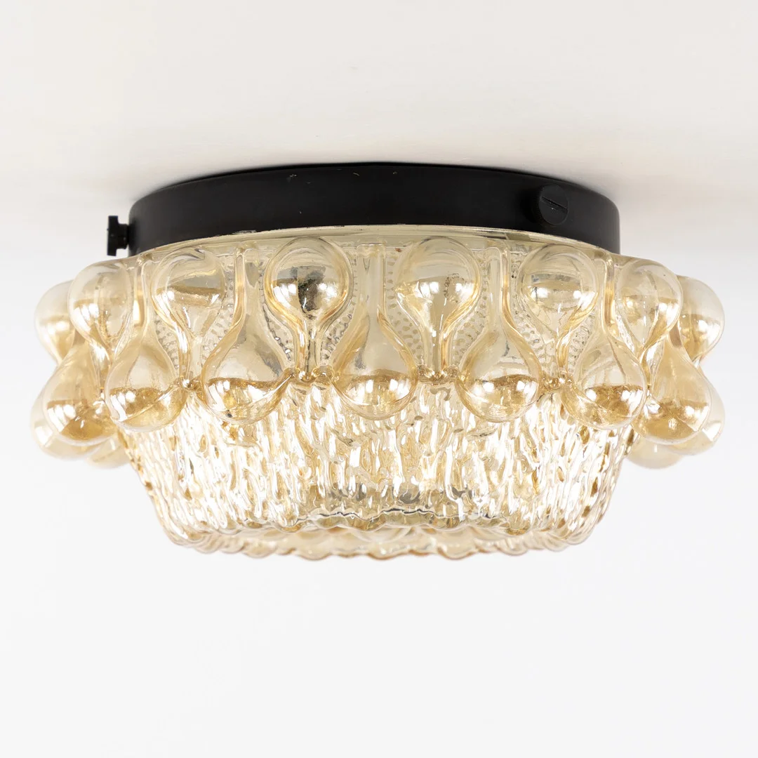 HELENA TYNELL. Taklampa, 60/70-tal, Glashütte Limburg, Tyskland. — Ceiling lights — Karljohan Auktioner