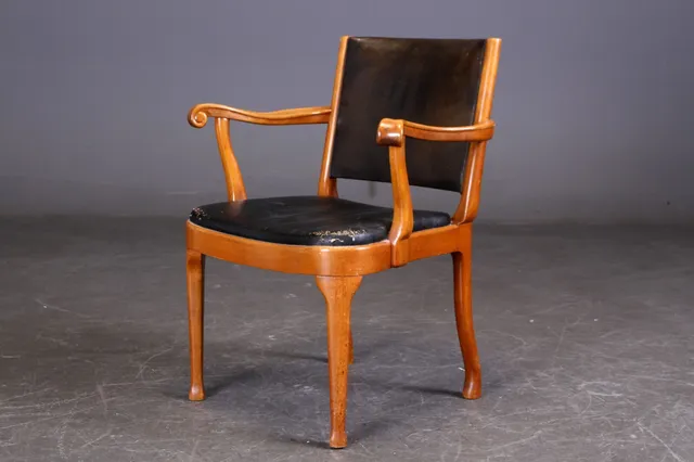 Fritz Hansen armstol af bøgetræ, 1940'erne