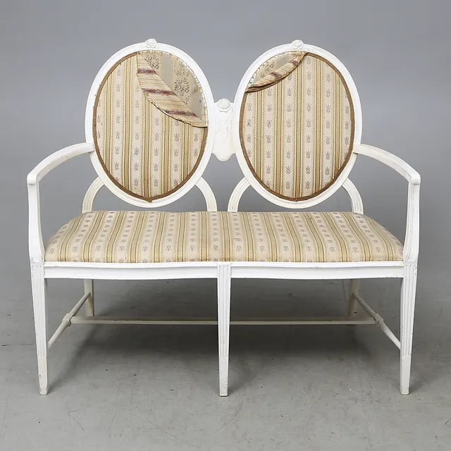 SOFFA, gustaviansk stil, 1900-tal.