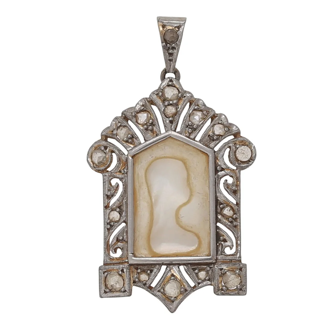 Art Deco devotional medal, circa 1925. — Brooches & Pendants — Balclis