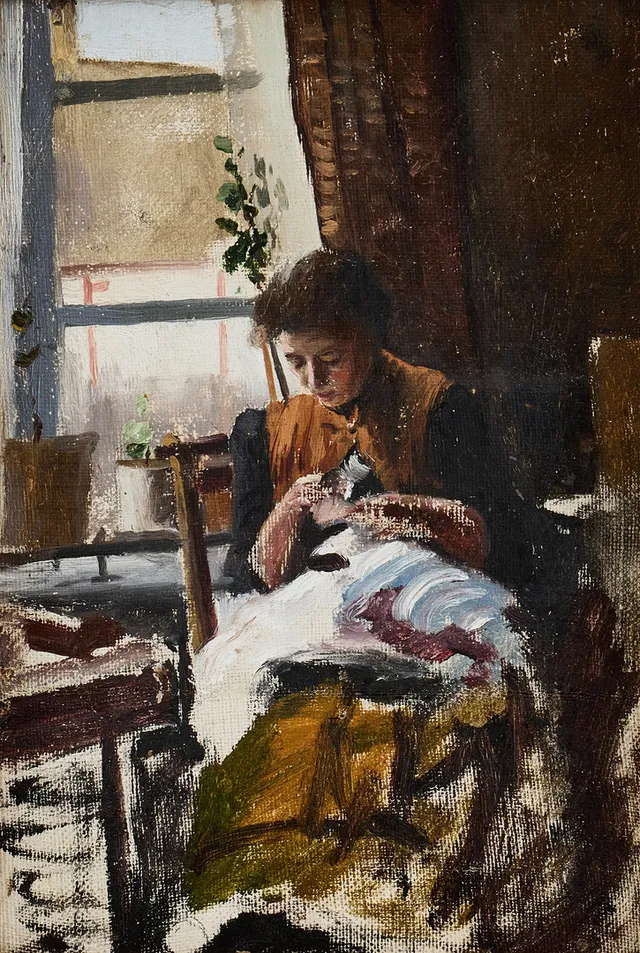 HANNA PAULI. "Syende kvinna".
