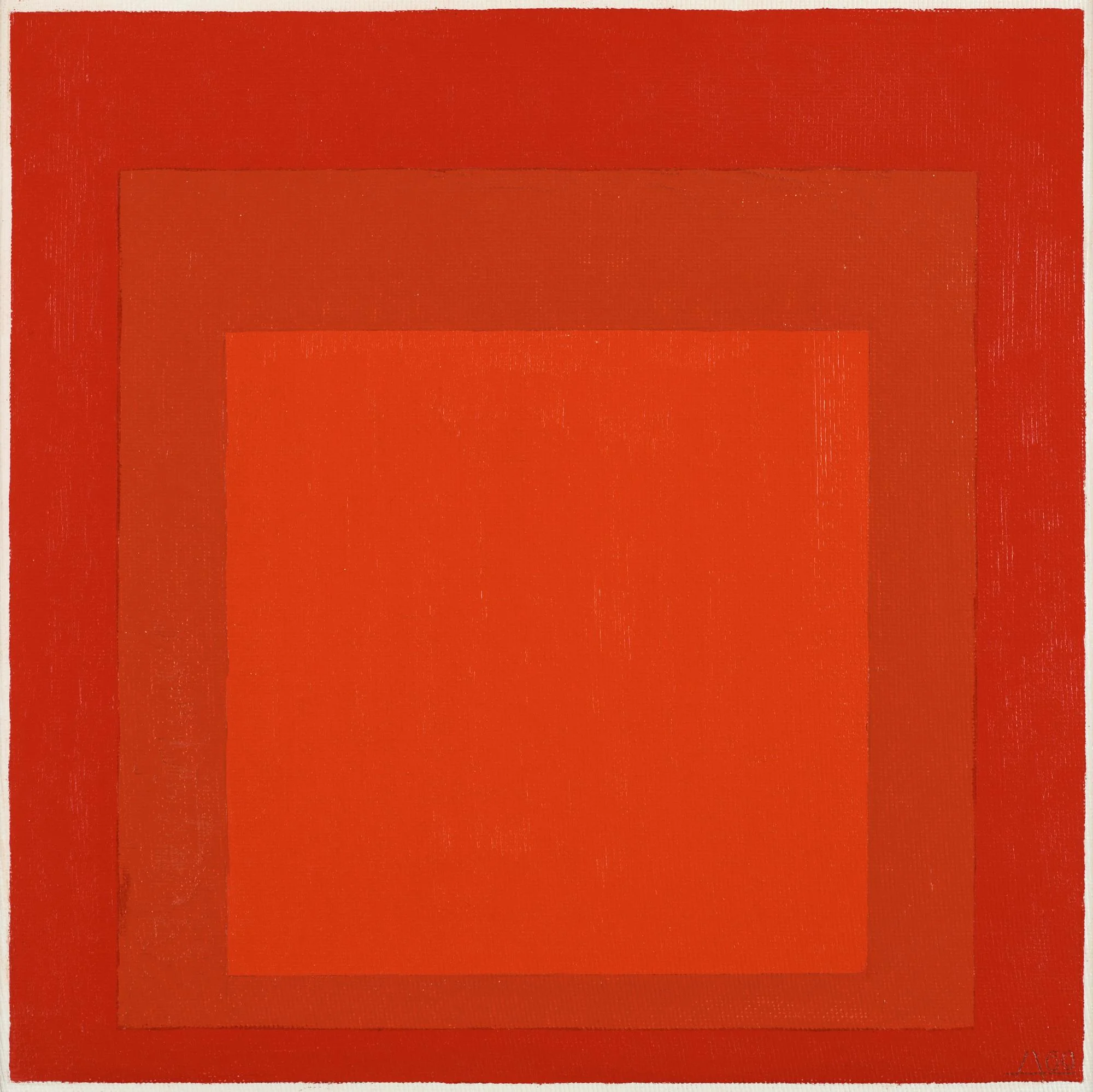 Josef Albers, "Study for Homage To The Square: 'Wet and Dry' ". — Bukowskis
