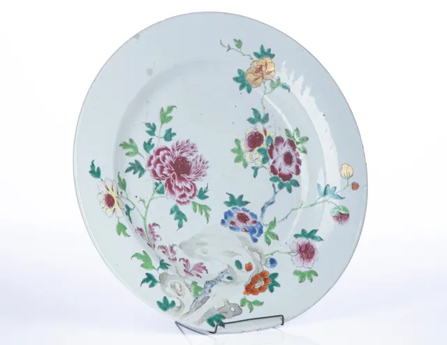 Chinese porcelain dish, Qianlong