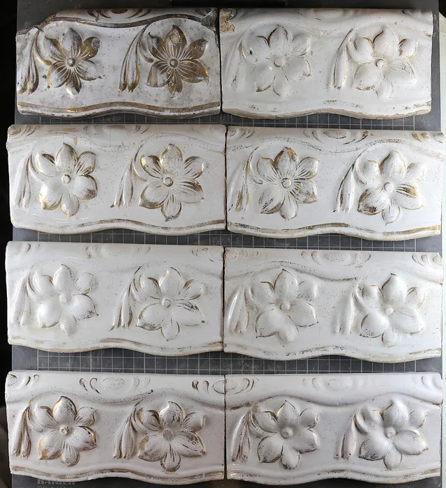 "Modernista" tile finish.