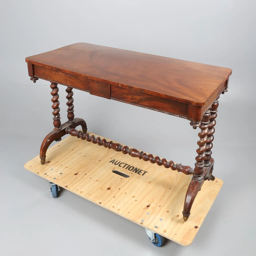 VICTORIAN MAHOGANY SIDE TABLE. — Tables — Young's Auctions