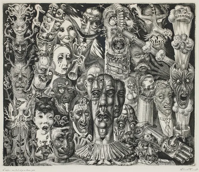 EDUARD WIIRALT. "Pörgu" (Hell/L'enfer).