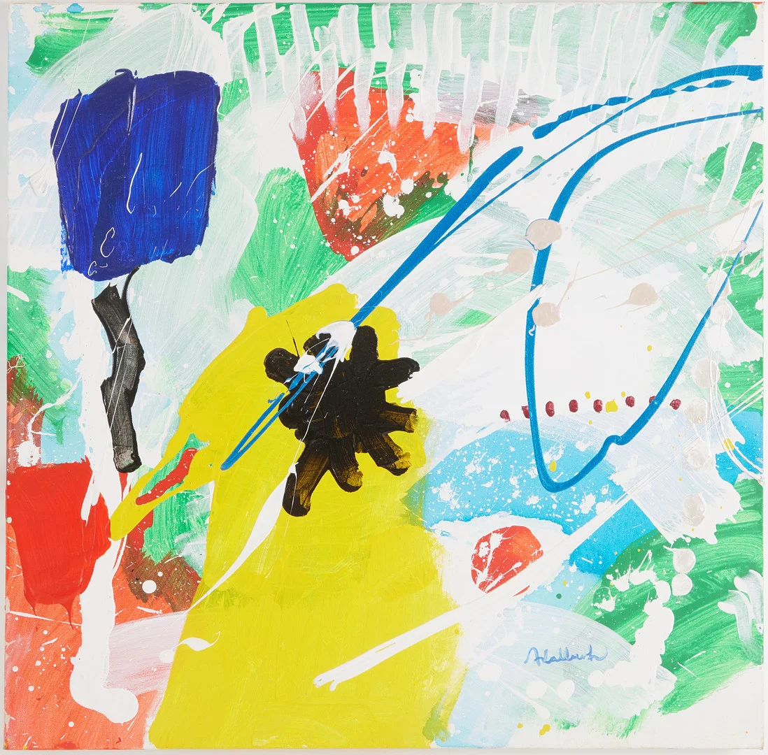 PER ADALBERT VON ROSEN. Abstrakt komposition. — Paintings — Stockholms Auktionsverk Magasin 5