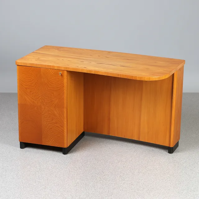 SKRIVBORD. Alm. Swedish modern, 1930/40-tal.