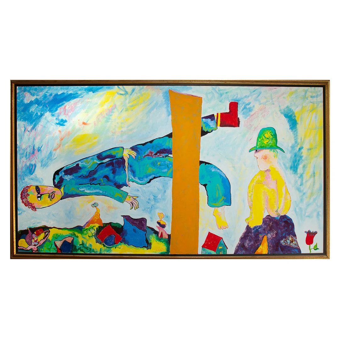 JONNY FORSSTRÖM. Figurkomposition. — Paintings — Stockholms Auktionsverk Göteborg