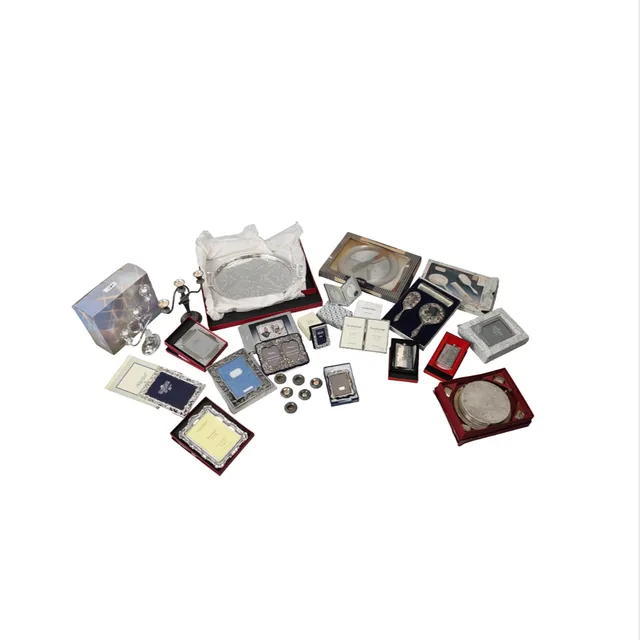 SILVER PHOTOGRAPH FRAME, AND A LARGE QUANTITY OF PLATED ITEMS.