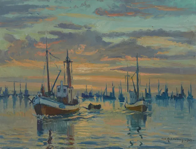 Helmersen, Odd — Lofotfiskerne seiler ut, 1947