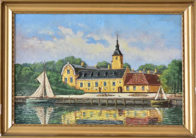 OLOF ANDERSSON. Olja på pannå, 4-st.