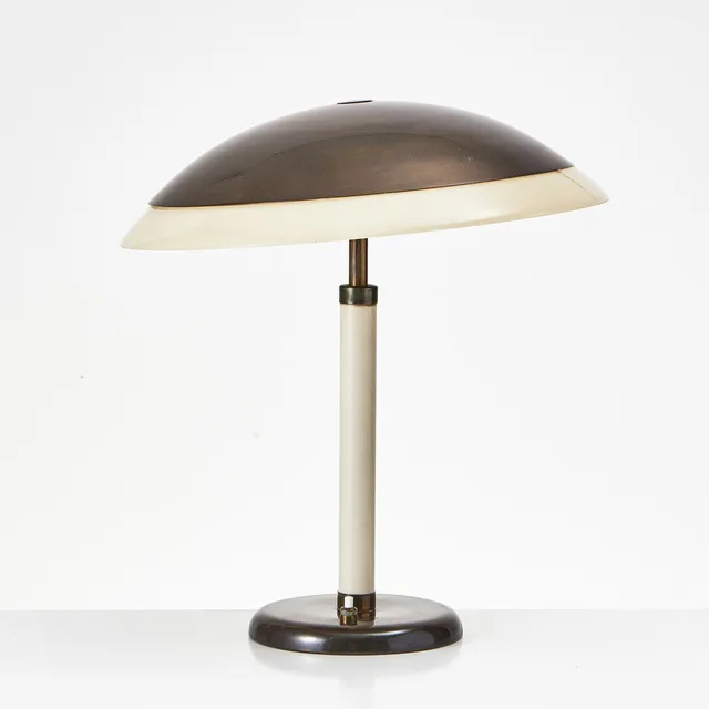 HARALD NOTINI. Bordslampa, Arvid Böhlmarks Lampfabrik, modell 15258, 1940/50-tal.