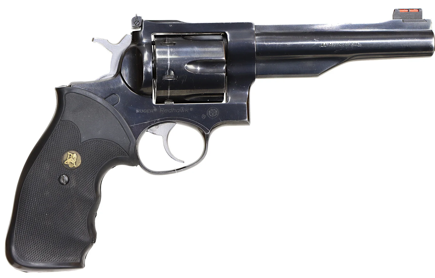 REVOLVER, Double Action, fabrikat Ruger, modell Redhawk, kaliber .44 Magnum, tillv.nr 502-74770, se-nr SE2161649. — Revolvers — Walter Borg