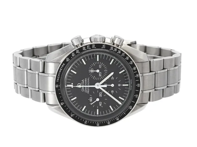 OMEGA, Speedmaster, Professional, "Tachymètre", s.k. "Moon Watch", Cal 1861, Verk nr. 78776588, Serie nr. 78776588, PIC nr. 311.30.42.30.01.005, Boett nr. STZ005923, kronograf, herrur, 42 mm, stål, manuell, plexiglas, NATO-band, originallänk, viklås, Ref nr. STZ004194, cert, mars 2018, box, ytterkartong (skadad).