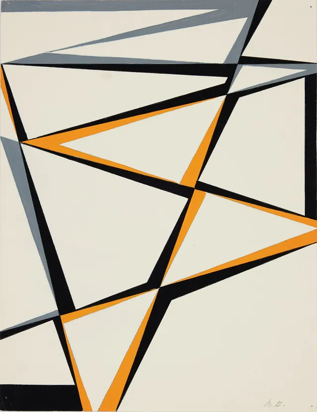 ERIC LENNARTH. Geometrisk komposition.