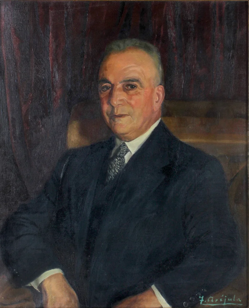 Z. AREJULA (ACT. S. XX). RETRATO, óleo sobre lienzo. Firmado Z. Arejula. — Paintings — Barcelona Auctions