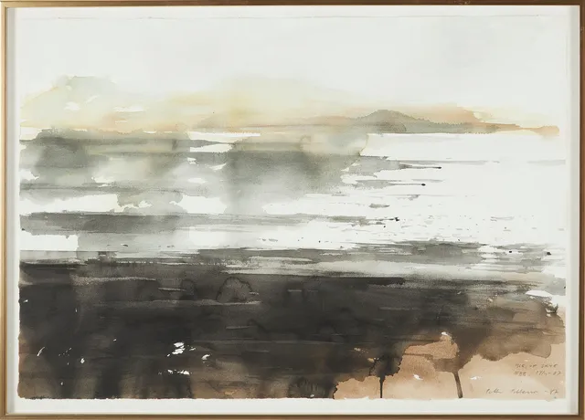 PETTER PETTERSSON (F. 1941). "Isle of skye", signerad och daterad -87, akvarell.