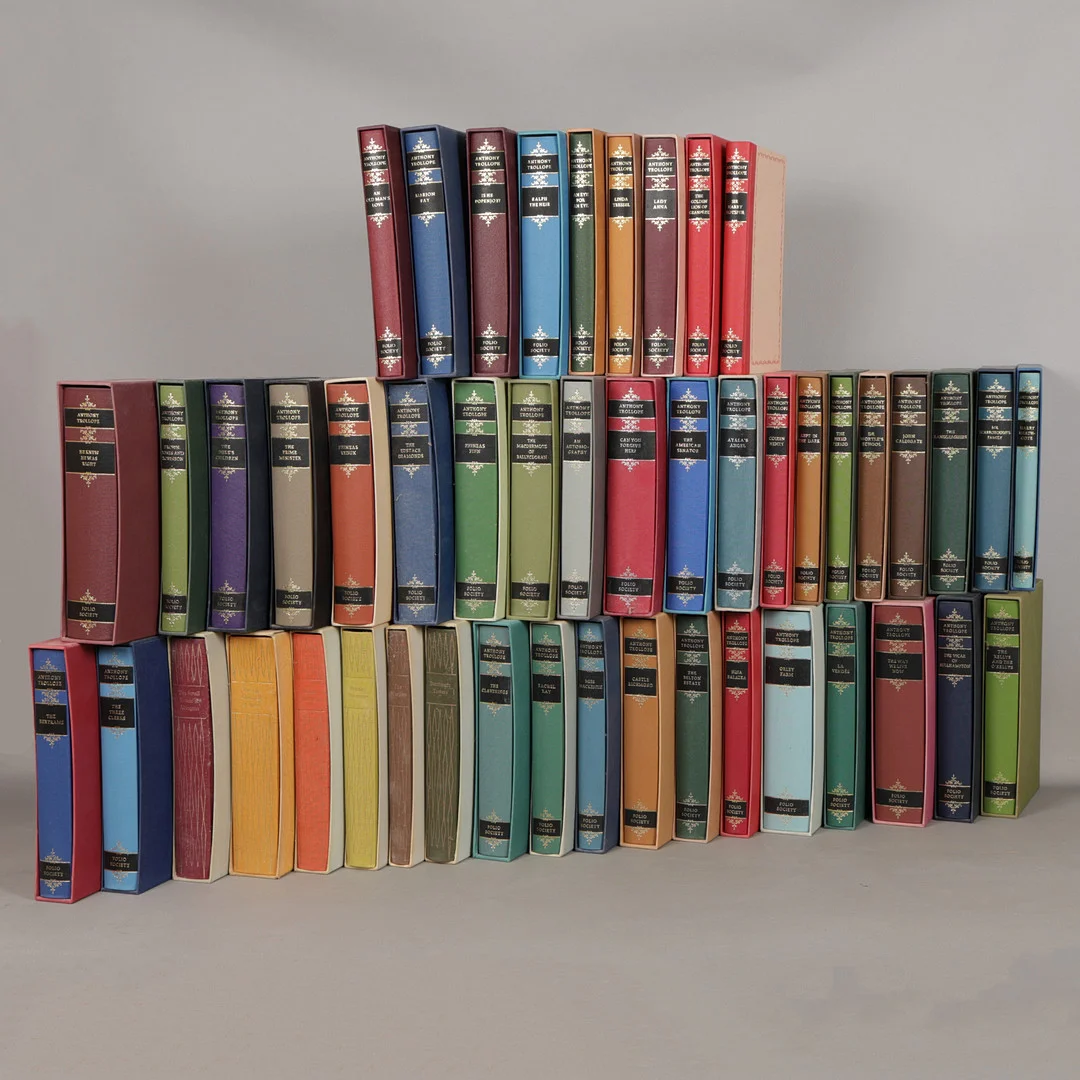 FOLIO SOCIETY, A COLLECTION OF ANTHONY TROLLOPE NOVELS (48). — Books — Bishop & Miller