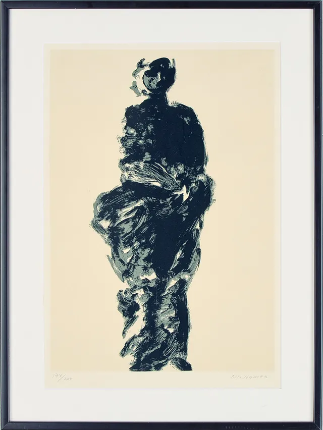OLLE NYMAN. Figurkomposition.