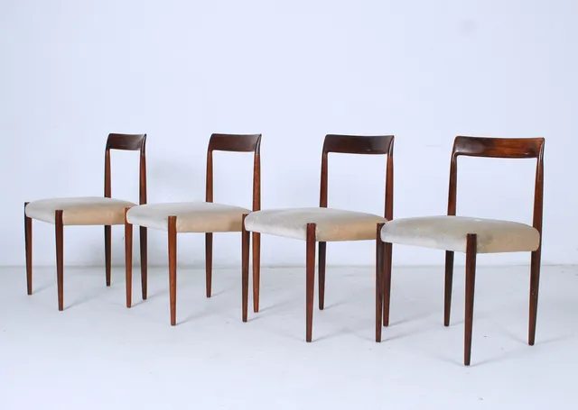 Lübke, 4 Stühle, Deutschland, 1960er Jahre.