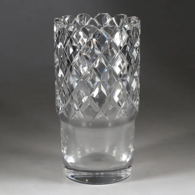 GUNNAR CYRÉN. Vas, glas, "Sofiero", Orrefors.
