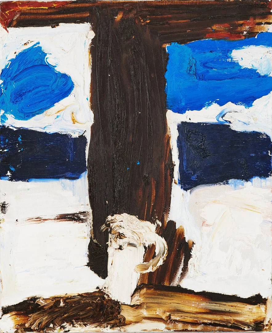 JARL INGVARSSON (FÖDD 1955). "Den vita koppen", olja på duk, signerad a tergo och daterad -04. — Paintings — Stockholms Auktionsverk Magasin 5