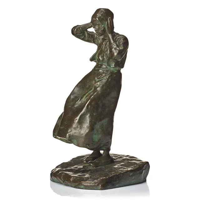 Ruth Milles, "Flicka i blåst".