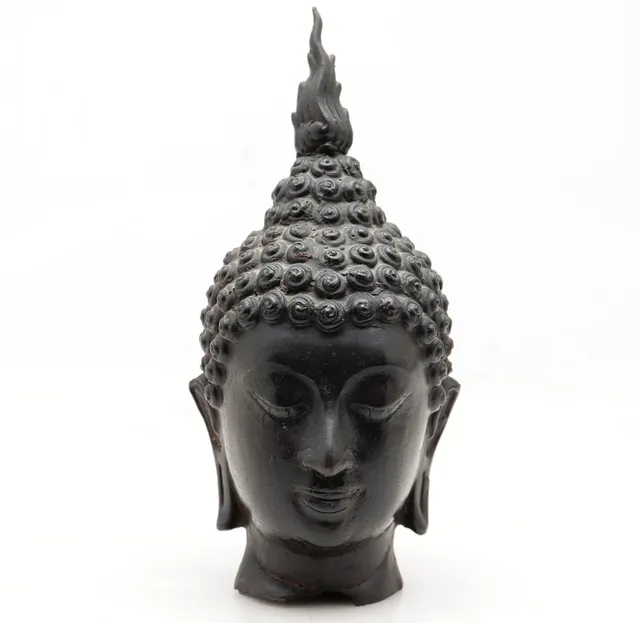 THAI SCHOOL, 20TH CENTURY. Buddha's Head.
