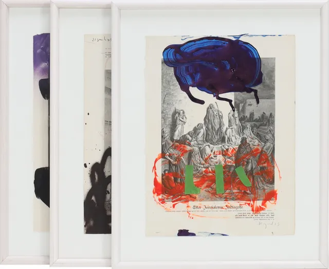 Peter Skovgaard. 'Paraphrase', a series of three unique works loosely based on Gustave Doré (3)