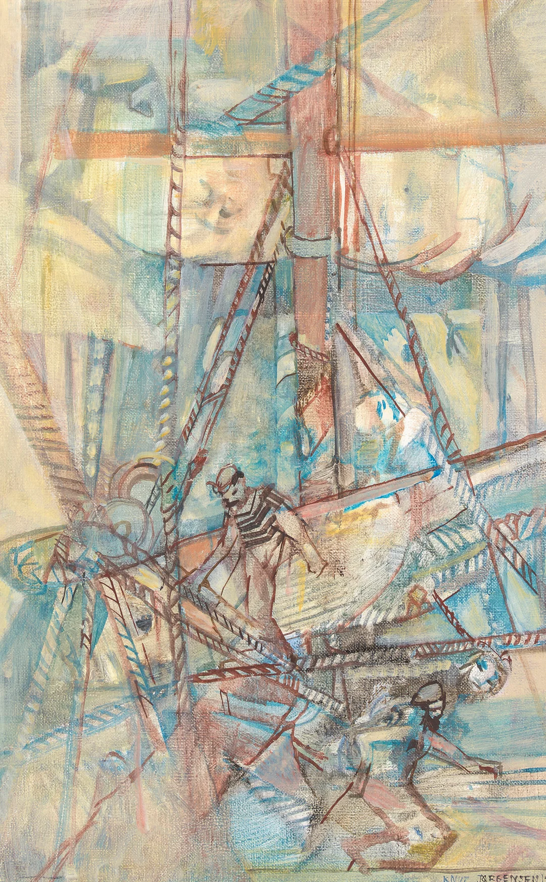 Jørgensen, Knut — Uten tittel, 1987-88 — Kunst/Maleri — Blomqvist