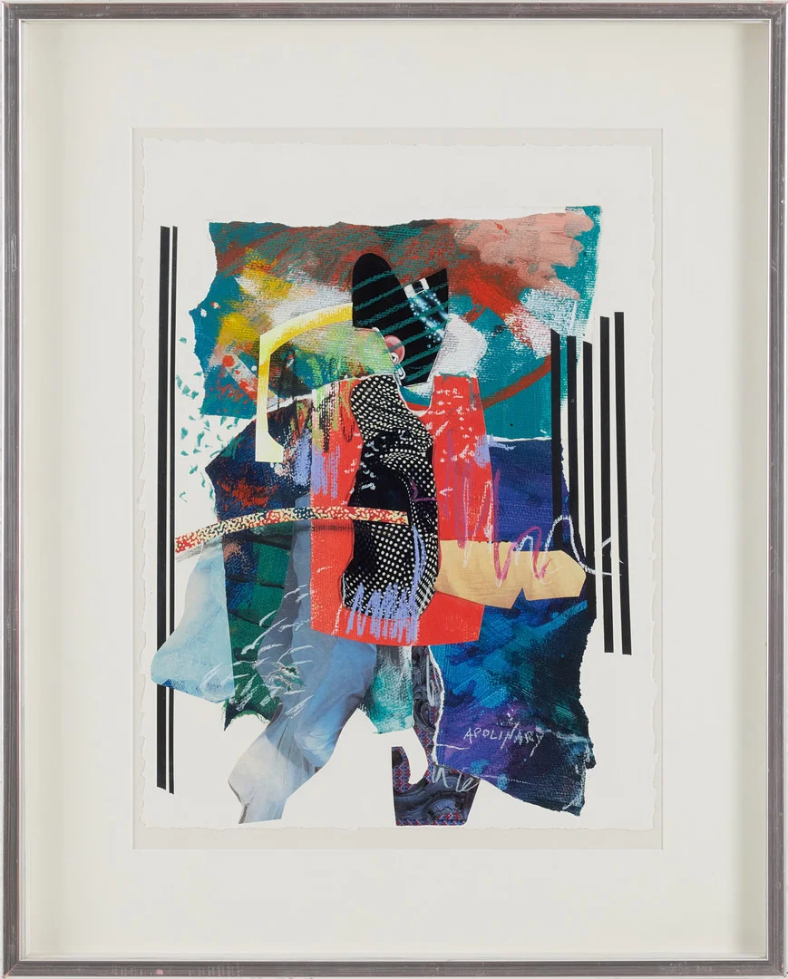 SMOLAREK APOLINARY (1942-94). Collage, signerad. — Other — Stockholms Auktionsverk Magasin 5