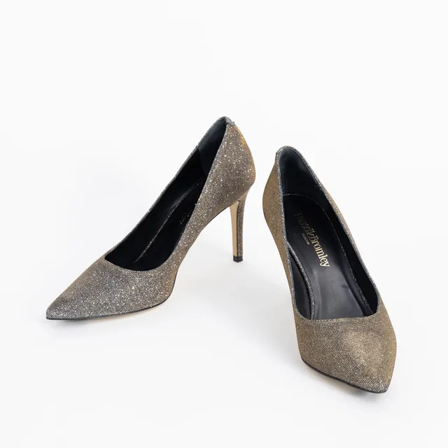 RUSELL & BROMLEY LONDON. Pumps, Glitter, Italien.