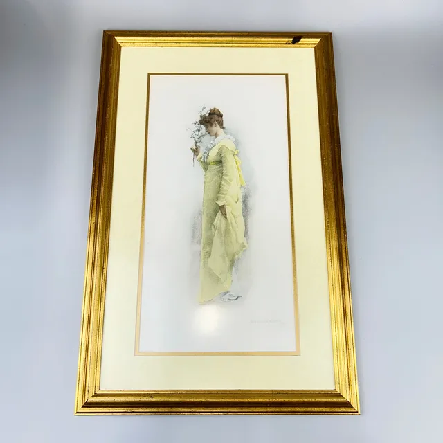 MARCUS STONE SIGNED LITHOGRAPH.