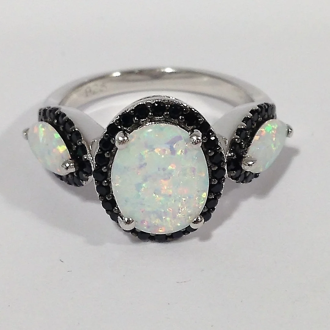 OPALITE DRESS RING. — Rings — Rumsey’s Auctioneers