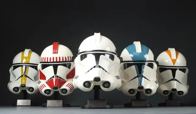Star Wars. Samling Star / Clone Trooper hjelme (5)