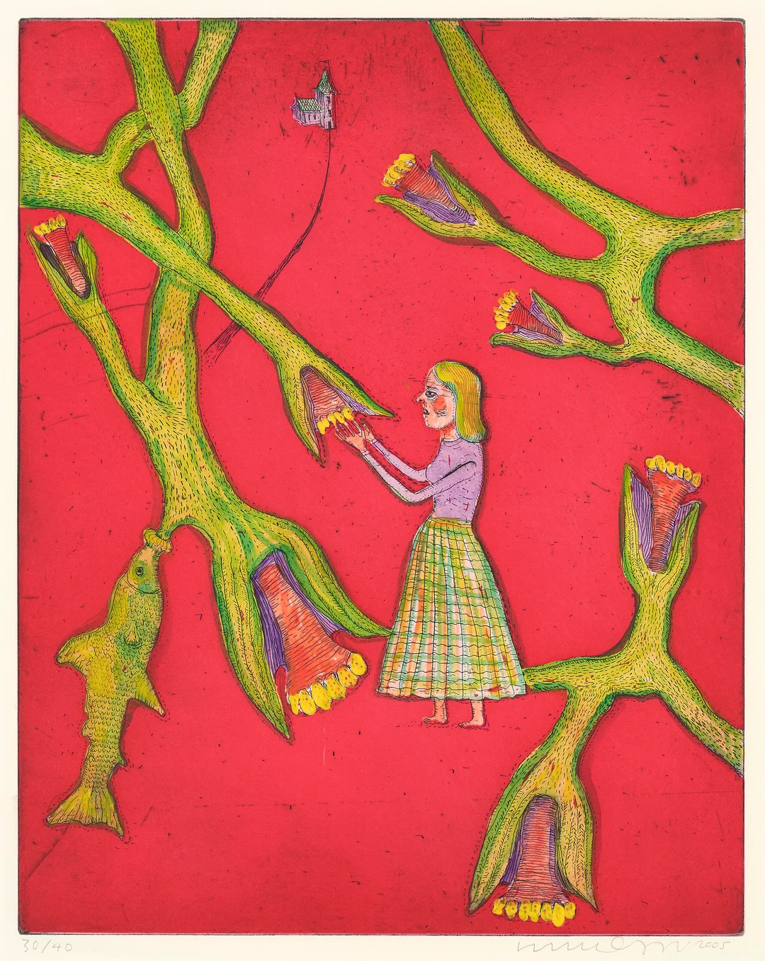 Killi-Olsen, Kjell Erik — Uten tittel, 2005 — Kunst/Grafikk — Blomqvist