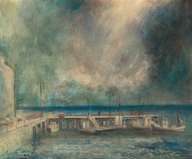 Harr, Karl Erik — "Harstad, vinter"